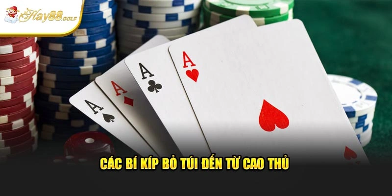 Các bí kíp bỏ túi đến từ cao thủ